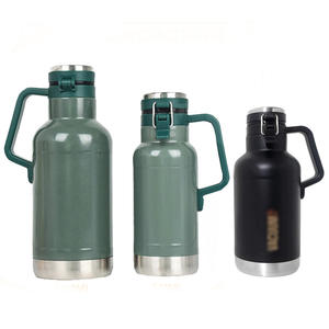 Gobelet à vide isolé en acier inoxydable de conception classique à large bouche pour les boissons chaudes et froides pour les cadeaux d'affaires - Product Image 1