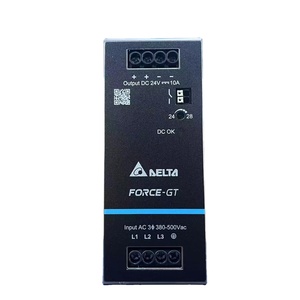 Fuente de Alimentación Delta DRF-24V240W3GBA Force-GT - 24V, 10A, 240W, Riel DIN Trifásico - Product Image 1