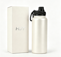 Botol Termos Stainless Steel 304 25oz, Flask Vakum Berinsulasi Kapasitas Besar untuk Olahraga dan Perjalanan, Tersedia Pesanan Grosir