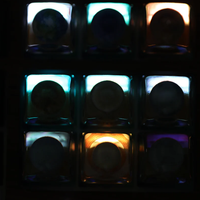 Lune Huit Planètes du Système Solaire 3D Résine Translucide Clavier Mécanique Personnalisé DIY keycaps