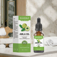 Huile Essentielle Pure de Marque Privée Anti-Chute et Favorisant la Croissance des Cheveux, Huile d'Amla Hydratante Formule Concentrée 30ml pour Usage Domestique