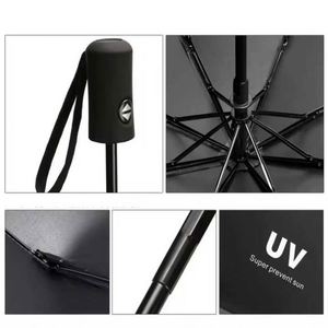 Custom UV Sun <b>Umbrella</b> With Logo Wholesale <b>Windproof</b> Portable Folding Mini Corporate Gifting With Brand Printed on <b>Umbrella</b> - Product Image 4