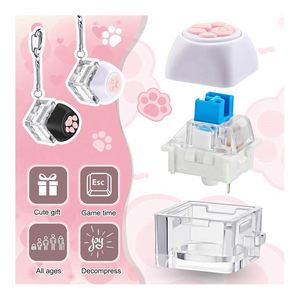 ของเล่นพกพาแบบพวงกุญแจ ดีไซน์สัตว์ น้ำหนักเบา หลายฟังก์ชั่น กระตุ้นประสาทสัมผัส  พร้อมโลโก้สั่งทำได้  แพ็ค 6 แบบ  เนื้อสัมผัสหลากหลาย สำหรับผู้ที่มีภาวะออทิสติกและสมาธิสั้น - Product Image 3