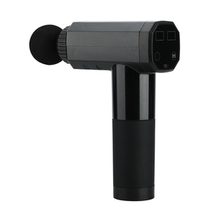 Pistolet de <span class=keywords><strong>massage</strong></span> <span class=keywords><strong>sportif</strong></span> à écran tactile LCD pour la récupération musculaire, la thérapie et le soulagement de la douleur – Accessoires de gym à domicile pour les tissus profonds - Product Image 3