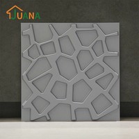 Panneaux muraux 3D en PVC certifiés CE ISO9001 FSC, revêtement mural, directement de l'usine pour la décoration d'hôtels et de villas