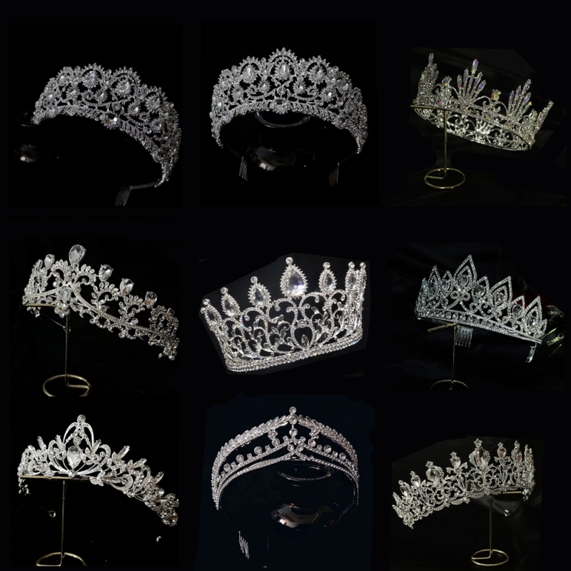 Custom Miss Universe Crystal Wedding Tiara
