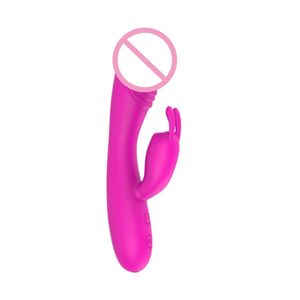 Mädchen <span class=keywords><strong>Masturbation</strong></span> Kaninchen <span class=keywords><strong>Vibrator</strong></span> Elektro USB Ladegerät Kaninchen <span class=keywords><strong>Vibrator</strong></span> Klitoris G-Punkt Schub Kaninchen Vibratoren Für Frauen - Product Image 2