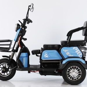 รถสามล้อไฟฟ้ารุ่นใหม่ปี 2023 จากจีน สำหรับผู้โดยสาร แบบเปิดประทุน กำลังไฟ 800w 1000w แรงดัน 60v 48v ระยะทาง 30 กม. รับน้ำหนัก 100 กก. - Product Image 4