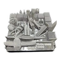 Servicio de Impresión 3D de Metal SLM Personalizado, Prototipos de Piezas de Aleación de Aluminio de Alta Precisión para Maquinaria Industrial, MOQ 1 Pieza, OEM/ODM