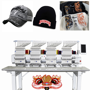 FREE DELIVERY for YONTHIN 4 Heads Home <b>Embroidery</b> Machines Similar <b>Embroidery</b> Machine Magnetic <b>Frame</b> Apparel Machinery - Product Image 2