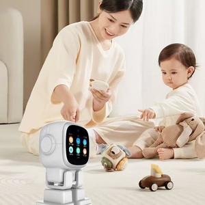 [2026 Nouveau] <span class=keywords><strong>Robot</strong></span> Compagnon de Bureau Emo AI : Interaction Vocale Émotionnelle & Animal de Compagnie Électronique Intelligent pour Décoration de Bureau & Cadeau pour Enfants - Product Image 1