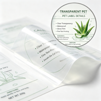 Autocollants personnalisés avec logo imprimé, étiquettes en vinyle transparent et imperméable découpées à la forme, impression numérique autocollante pour usages multiples