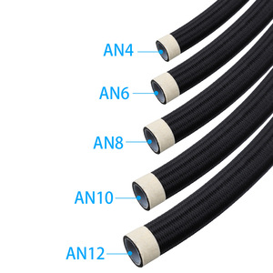 สายเชื้อเพลิง PTFE AN4 AN12 แบบถักไนลอน สำหรับการดัดแปลงยานยนต์ - Product Image 2