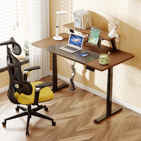 Bureau informatique réglable en hauteur pour le travail debout, poste de travail moderne et ergonomique, table d'étude électrique assis-debout pour la maison