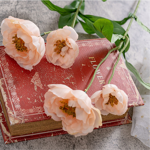 زهور صناعية من المصنع: خشخاش، إكليل الجبل، باقات زهور الزفاف، زهور البرقوق، ديكور منزلي، منتج جديد محاكي للبيع بالجملة - Product Image 5