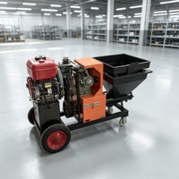Machine à projeter le mortier industriel avec une qualité de plâtre constante pour l'ingénierie de construction moderne
