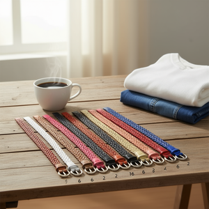 Cinturón de Cuero Trenzado de 2.5 cm para Mujer y Hombre, Moda Casual - Product Image 2