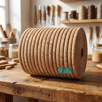 Cordon en liège rond 5mm Naturel Supérieur