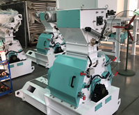 Ligne complète de production de granulés d'aliments pour animaux et volailles Mufeng 6-10 T/h, machines de fabrication de granulés d'aliments