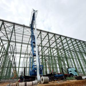 Plataforma Elevadora Hidráulica Motorizada Diésel/Eléctrica HUAYING 45M de Fácil Operación con Control PLC para Ingeniería de Techos - Product Image 4