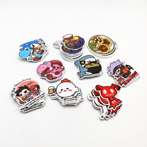 No Moq Custom Waterproof UV PVC Vinyl Die Cut Sticker With Design Company Logo Adhesive Printing