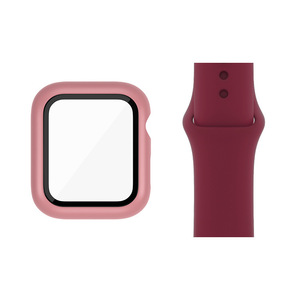 2025 <span class=keywords><strong>nuevo</strong></span> producto para Apple Watch Strap <span class=keywords><strong>Se</strong></span> 45678 generación funda de correa de silicona de una pieza para Apple Watch Strap 2 en <span class=keywords><strong>1</strong></span> Set - Product Image 6