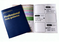 Brochures personnalisées en papier couché épais pliées en A4, brochures promotionnelles imprimées, manuels d'instructions, dépliants pliés pour entreprises