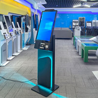 Kiosco de Autoservicio con Pantalla Táctil de 27 Pulgadas, Impresora y QR para Registro Hospitalario