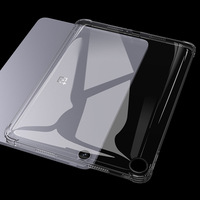 Pour OnePlus Pad Go 2 12,1 pouces, étui transparent, transparent, antichoc, avec coussin d'air aux coins, coque souple en TPU pour OnePlus Pad Go 2 2025