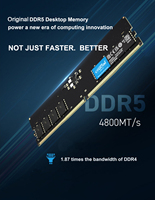 Mémoire de bureau en gros 64 Go DDR5 4800-6000 MHz Registered DIMM (RDIMM) ECC