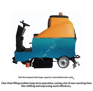 Máquina Fregadora de Suelos, Autolavadora, Robot de Limpieza Eléctrico de 36V, Fregadora Giratoria, Cepillo para Limpiar Azulejos, <span class=keywords><strong>Barredora</strong></span> de Suelos - Product Image 3