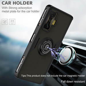 Étui givré 360 degrés avec anneau magnétique antichoc pour xiaomi <span class=keywords><strong>poco</strong></span> F4 6.67 pouces - Product Image 2