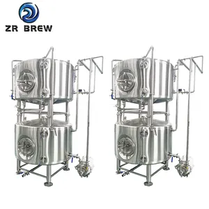 Glycol Cooling Water Dimple Jacketed 5BBL 8BBL 10BBL Beer Serving Tank Stainless Steel Brite Tank/Unitank For Sale