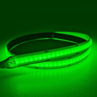Bande LED flexible FCOB à haute densité Ra90 24v 12mm 840leds/m RGBWCCT, dimmable, RGBCW Cob Led Strip Light