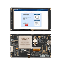 STONE 5 Zoll HMI Intelligenter LCD-Touchscreen 800x480 TFT-Anzeige modul RS232/RS422/RS485/TTL Smart Module