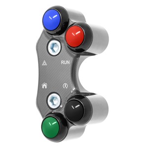 Interrupteur de guidon droit pour Triumph Street Triple 765 RS/MOTO2 (trous alignés) (titane) - Product Image 4