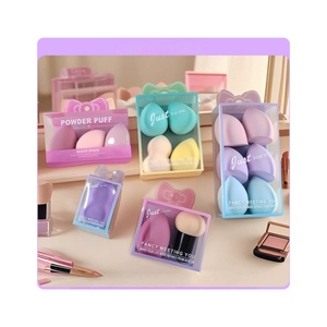 Éponge de <span class=keywords><strong>Maquillage</strong></span> Haute Qualité pour Application Humide et Sèche, Kit d'Éponges de <span class=keywords><strong>Maquillage</strong></span> Marque Privée avec Boîte en PVC - Product Image 6