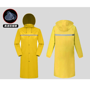 Fashion Long Rainstorm Proof Einteiliger Regenmantel für alle Männer und Frauen Adult Thick Hiking Outdoor Regenmantel - Product Image 5