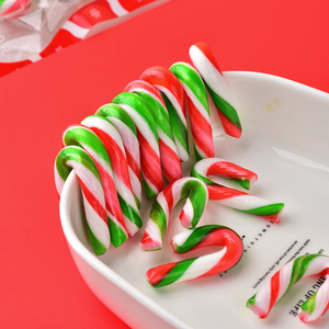 American Christmas Mini Hard Candy Cane Surtido <span class=keywords><strong>de</strong></span> sabores <span class=keywords><strong>de</strong></span> frutas Confitería <span class=keywords><strong>Dulces</strong></span> - Product Image 6