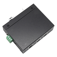 Servidor de Dispositivos Seriales UOTEK UT-6312C 0/100M Ethernet 2 RS-232/485/422, Protección Contra Sobretensiones de 600W, Control de Flujo, DC5V, Terminal 5.08-3P