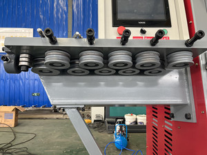 Máquina dobladora de alambre CNC, dobladora eléctrica de barras de refuerzo, dobladora automática de estribos - Product Image 4