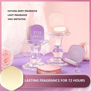 Hot Selling Custom 2 Scents Solid Fresh Perfume Balm Long-lasting Body Scent Solid Fragrance Easy Portable Zero Alcohol - Product Image 3