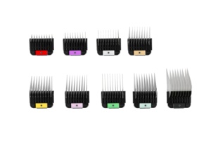 Universal <strong>A5</strong> Attachment <strong>Comb</strong> Stainless Steel Snap on Guide <strong>Combs</strong> 3mm to 32mm 9 Size Pet Hair Clipper Guide <strong>Comb</strong> - Product Image 2