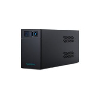 MARSRIVA Long Run USB Port <b>Ups</b> 1200VA 720W Smart Line Interactive <b>UPS</b> with Lithium LiFePO4 <b>Battery</b> - Product Image 1