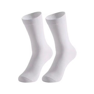 DIY Custom Sublimation Sport Sock Blanks Towel Style Flat Stitch Heat Transfer Socks Kids Adult Team Athletic Wear - Product Image 1