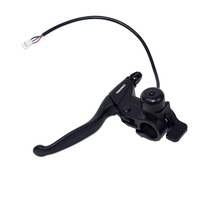 Poignée de frein pour vélo électrique en aluminium CNC, paire gauche-droite avec sonnette, pour conversion de vélo électrique, fournisseur en gros, vente en vrac