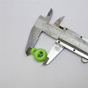 Wholesale Single-Hole Cat's Eye Rope Buckle Snap Large Bead Plastic <b>Elastic</b> Adjustment Buckle Colorful Plastic Plating Technique - Product Image 4