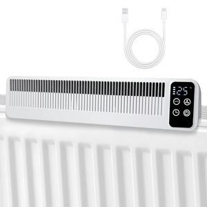 Nuevo Ventilador Radiador Inteligente Recargable y Automático de Distribución de Calor Eficiente Energéticamente 2025 con 3 Velocidades de Ventilación y Temporizador - Product Image 1