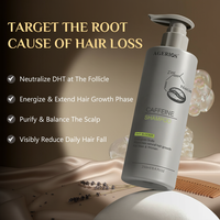 Shampoo à la caféine en marque privée pour la croissance des cheveux, anti-amincissement, soin quotidien du cuir chevelu, traitement préventif de la perte de cheveux