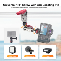 CAME-TV Super Clamp et 360 °   Kit de bras magique réglable pour appareil photo avec double rotule et support GoPro